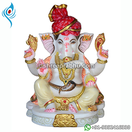 Marble murti ganesh