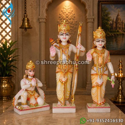 Marble murti ram darbar