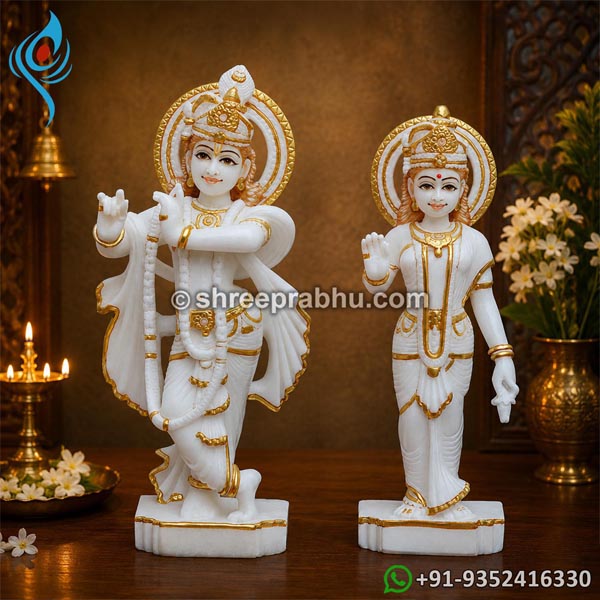Marble radha krishna murti price