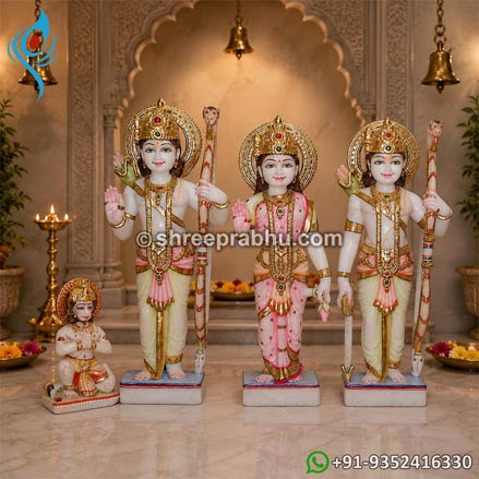 Marble ram darbar idol