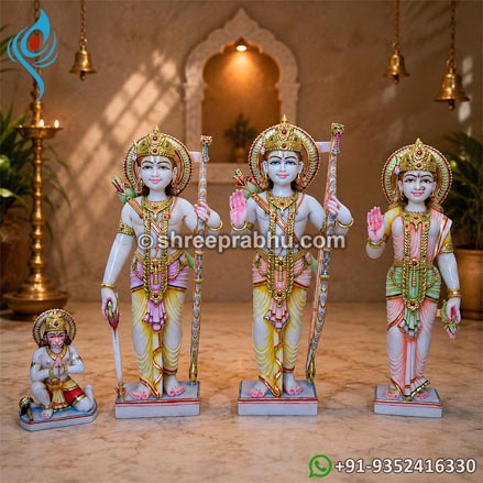 Marble ram darbar statue