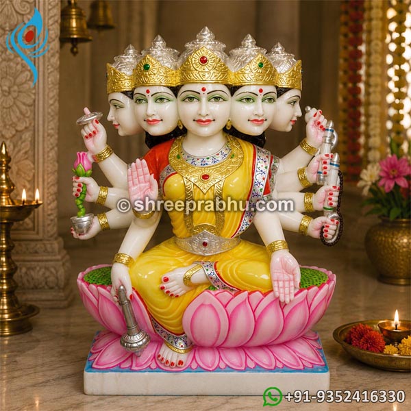 Panchmukhi Gayatri Mata Murti