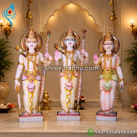 Ram laxman sita marble murti