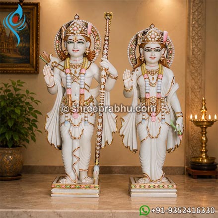 Ram sita marble statue