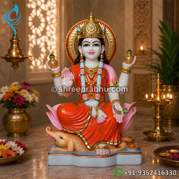 Religious Marble Idols of Ganga Mata