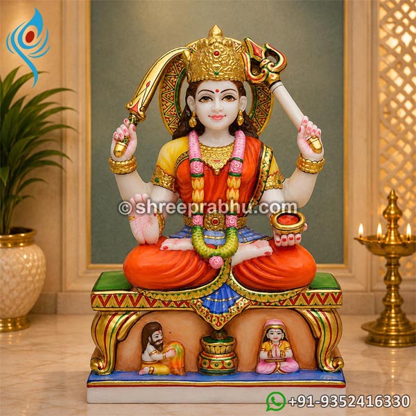 Santoshi Mata Marble Sculpture Manufacturer