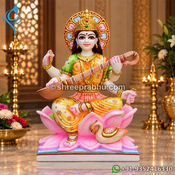 Saraswati ji statue