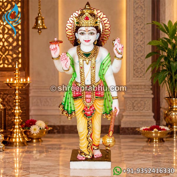 Standing Marble Narayan Murti