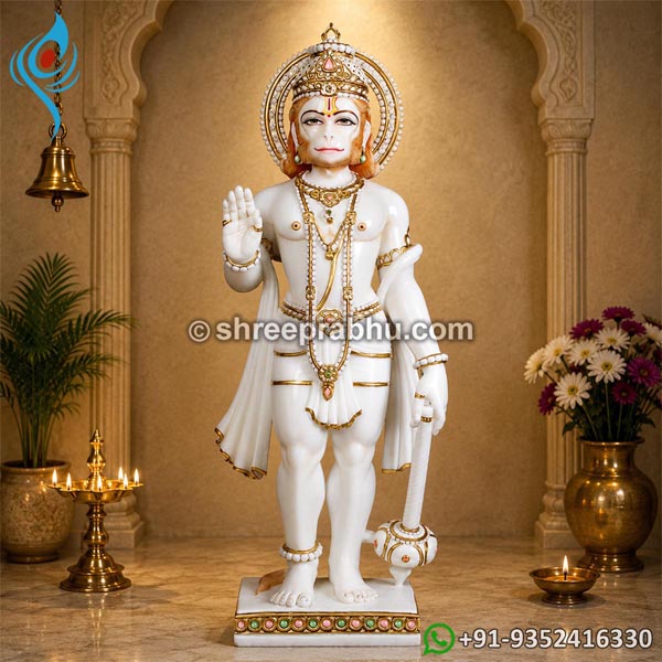 Standing hanuman murti