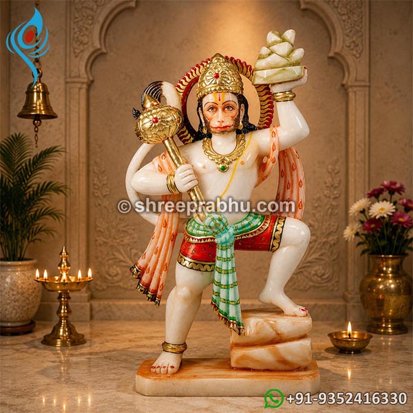 hanuman marble murti