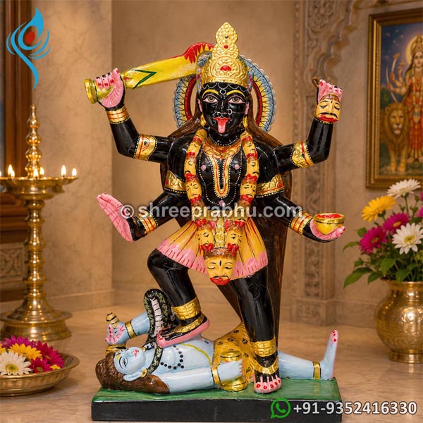 kali mata marble murti