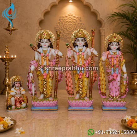 ram darbar marble murti