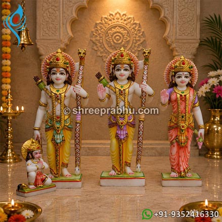 ram parivar marble idol